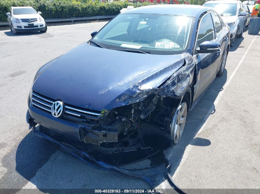 1VWBP7A39DC127787 2013 Volkswagen Passat 2.5L Se