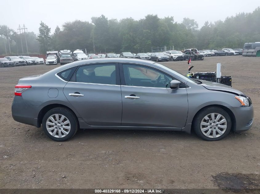 2015 Nissan Sentra Sv VIN: 3N1AB7AP0FY318334 Lot: 40329168