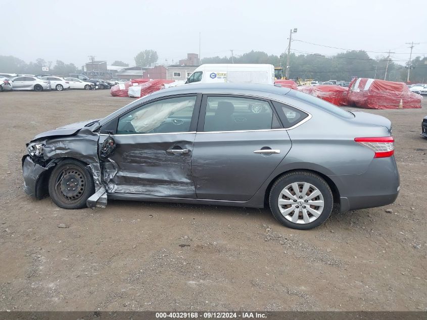 2015 Nissan Sentra Sv VIN: 3N1AB7AP0FY318334 Lot: 40329168