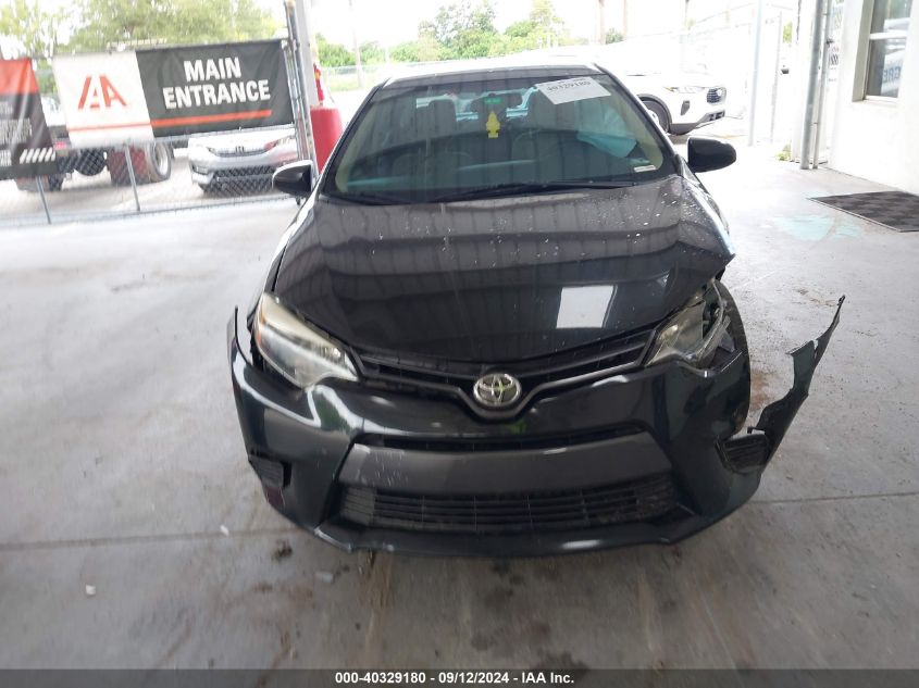 2016 TOYOTA COROLLA LE - 2T1BURHE0GC521673