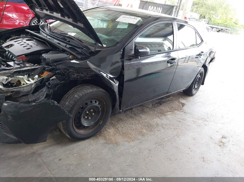 2016 TOYOTA COROLLA LE - 2T1BURHE0GC521673