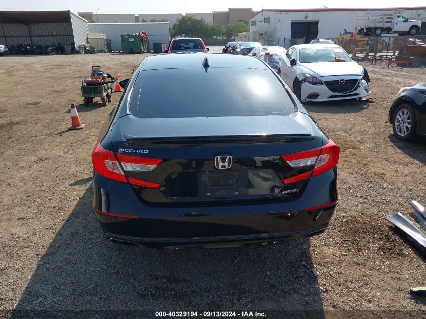 1HGCV1F3XJA021571 2018 Honda Accord Sport