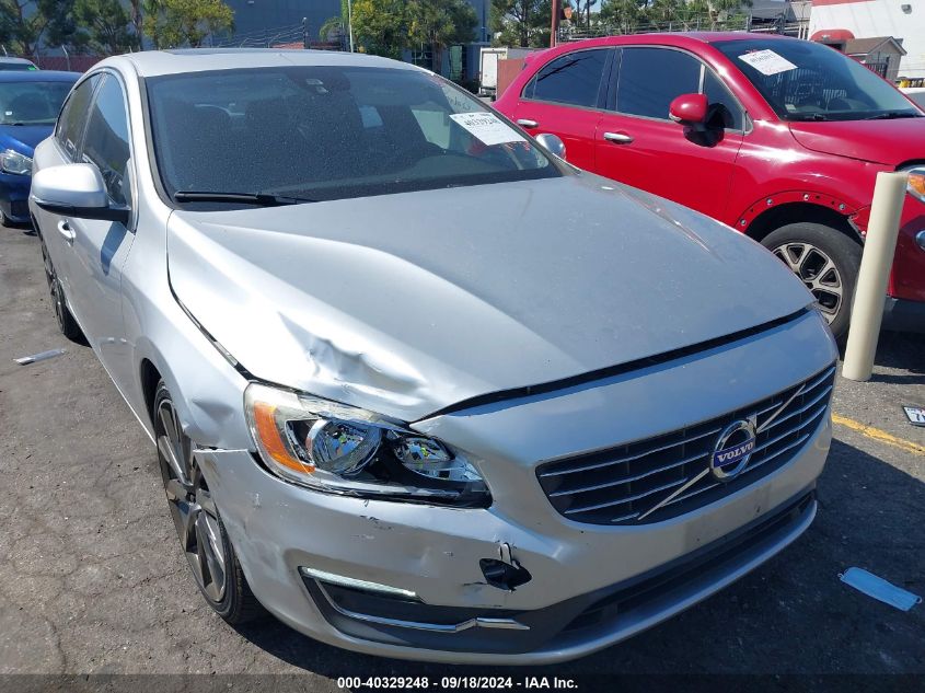 2015 Volvo S60 T5 Premier VIN: YV126MFK1F2361459 Lot: 40329248