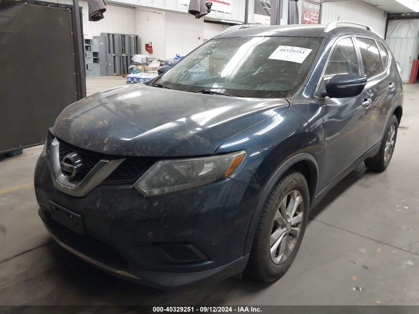 KNMAT2MT0FP563089 2015 NISSAN ROGUE - Image 2