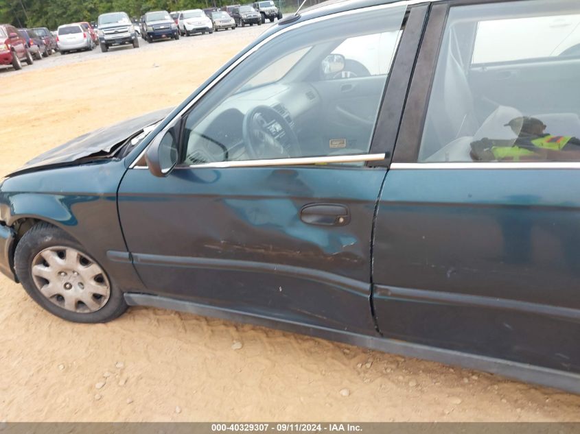 1998 Honda Civic Lx VIN: 1HGEJ6674WL056445 Lot: 40329307