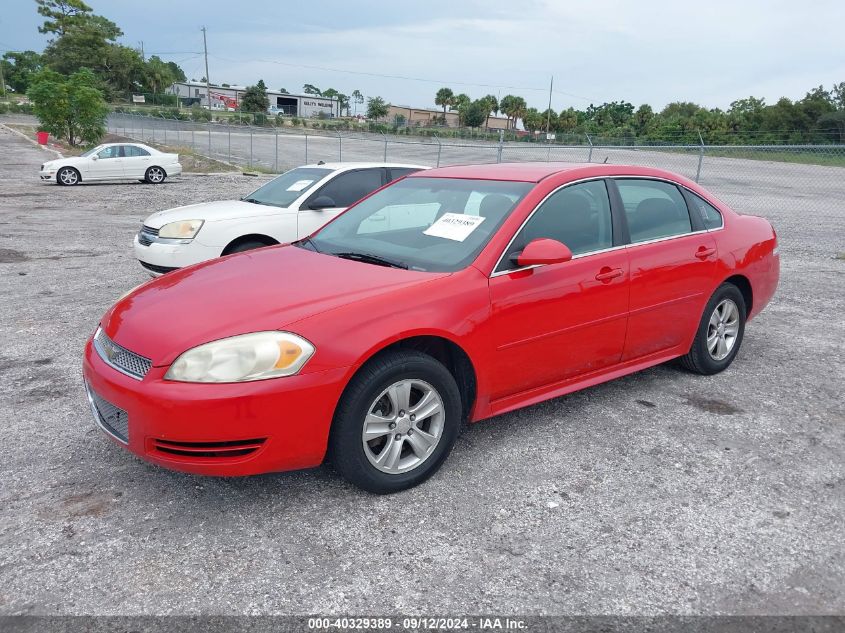 VIN 2G1WF5E3XD1232679 2013 CHEVROLET IMPALA no.2