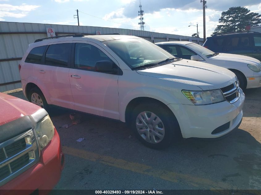 2017 Dodge Journey Se VIN: 3C4PDCAB5HT710093 Lot: 40329493