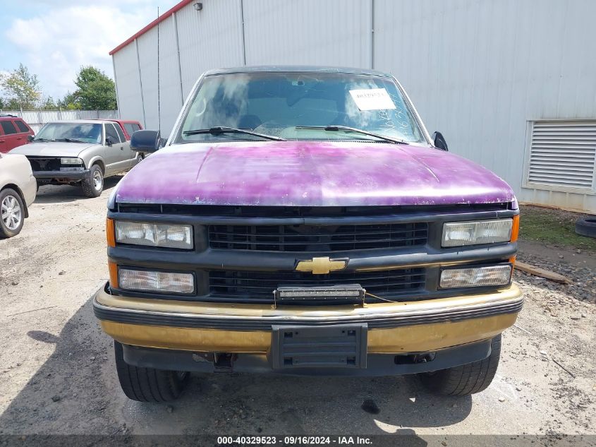 1996 Chevrolet Tahoe K1500 VIN: 3GNEK18R5TG163047 Lot: 40329523