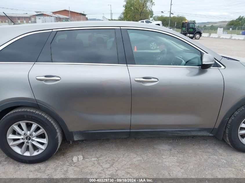 2019 Kia Sorento 2.4L L VIN: 5XYPG4A33KG546735 Lot: 40329730