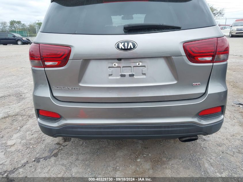 2019 Kia Sorento 2.4L L VIN: 5XYPG4A33KG546735 Lot: 40329730