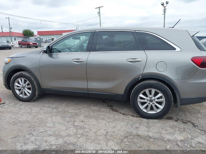 2019 Kia Sorento 2.4L L VIN: 5XYPG4A33KG546735 Lot: 40329730