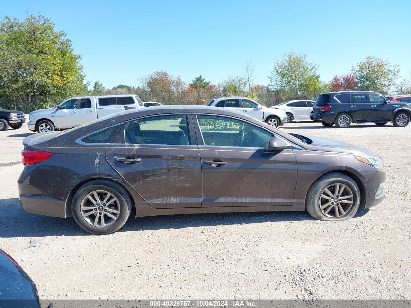 5NPE24AF2FH026508 2015 Hyundai Sonata Se