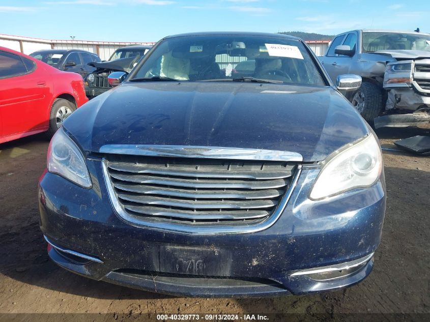 2013 Chrysler 200 Limited VIN: 1C3CCBCG7DN684826 Lot: 40329773