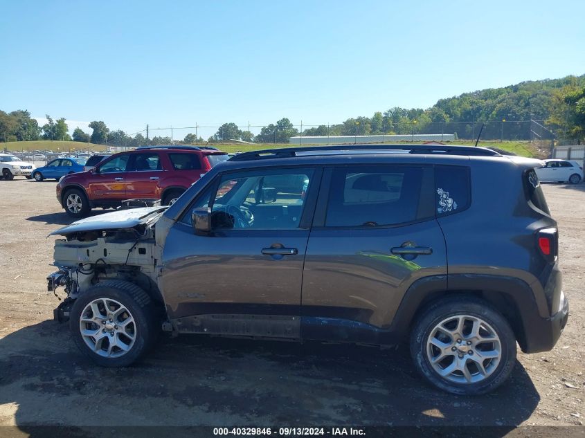 2018 Jeep Renegade Latitude Fwd VIN: ZACCJABB9JPJ07801 Lot: 40329846