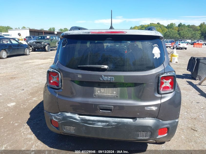 2018 Jeep Renegade Latitude Fwd VIN: ZACCJABB9JPJ07801 Lot: 40329846