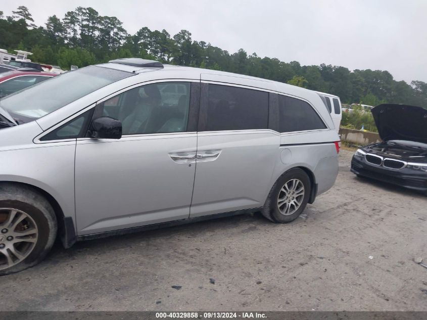 2011 Honda Odyssey Ex-L VIN: 5FNRL5H62BB042713 Lot: 40329858