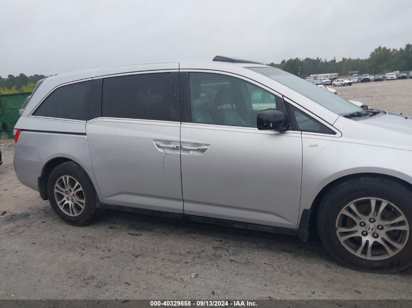 2011 Honda Odyssey Ex-L VIN: 5FNRL5H62BB042713 Lot: 40329858