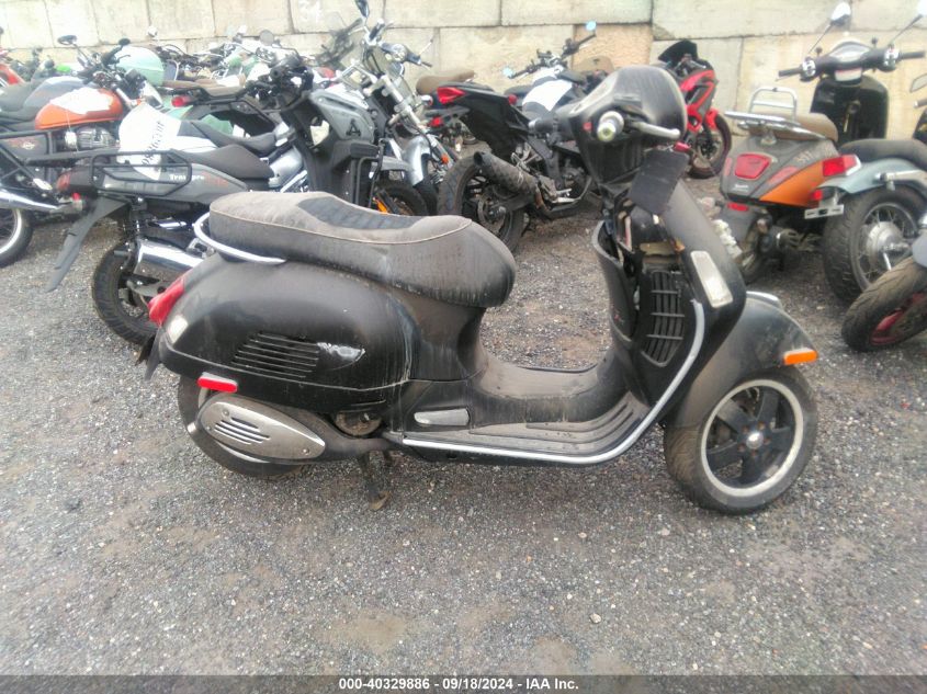 2013 Vespa Gts 300 Super VIN: ZAPM459L4D5801182 Lot: 40329886