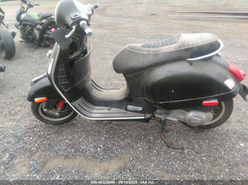 2013 Vespa Gts 300 Super VIN: ZAPM459L4D5801182 Lot: 40329886