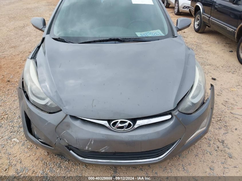 2014 Hyundai Elantra Se/Sport/Limited VIN: 5NPDH4AE0EH506546 Lot: 40329888