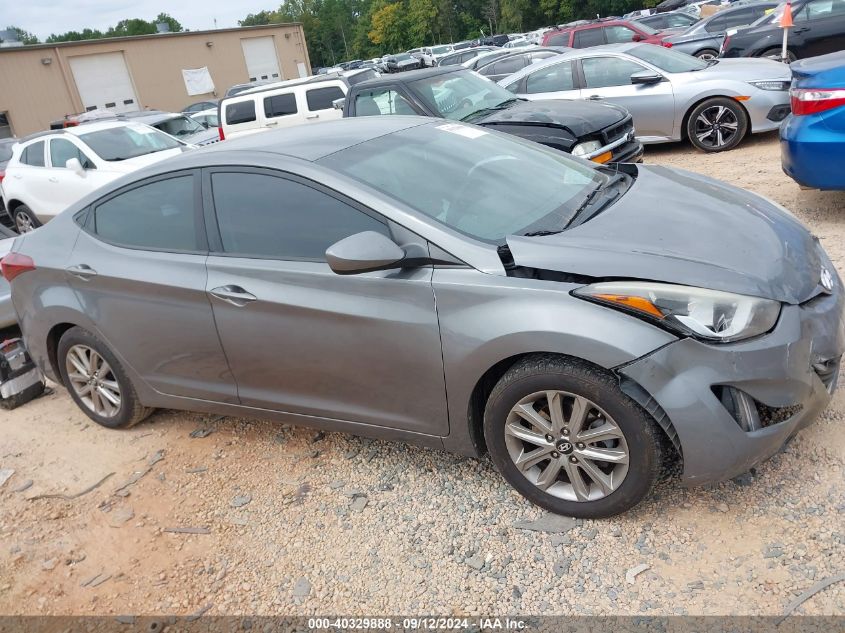 2014 Hyundai Elantra Se/Sport/Limited VIN: 5NPDH4AE0EH506546 Lot: 40329888