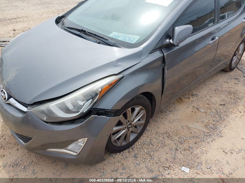 5NPDH4AE0EH506546 2014 Hyundai Elantra Se/Sport/Limited