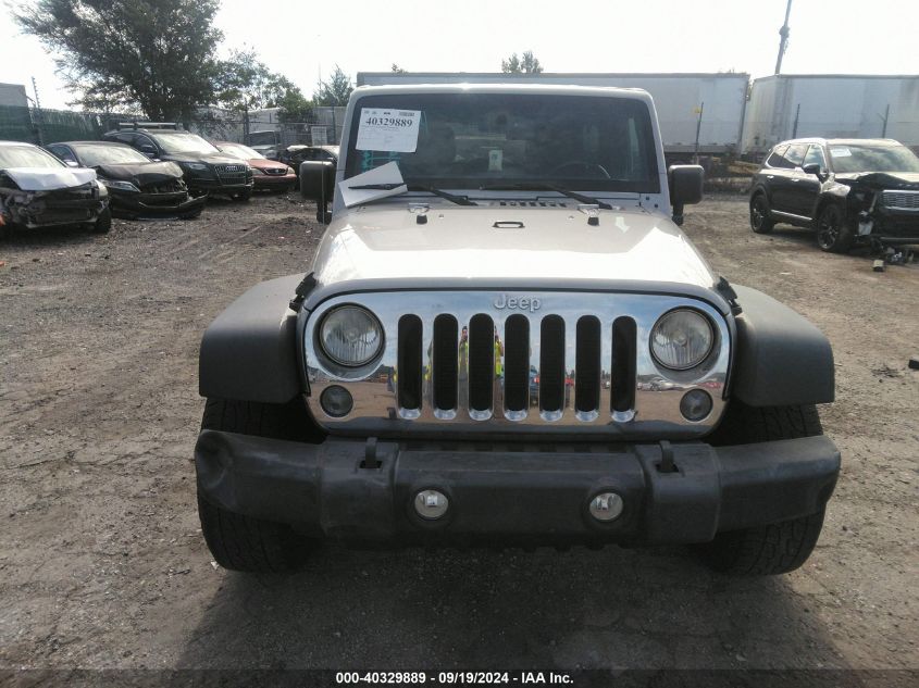 2014 Jeep Wrangler Unlimited Sport VIN: 1C4BJWDG8EL139637 Lot: 40329889