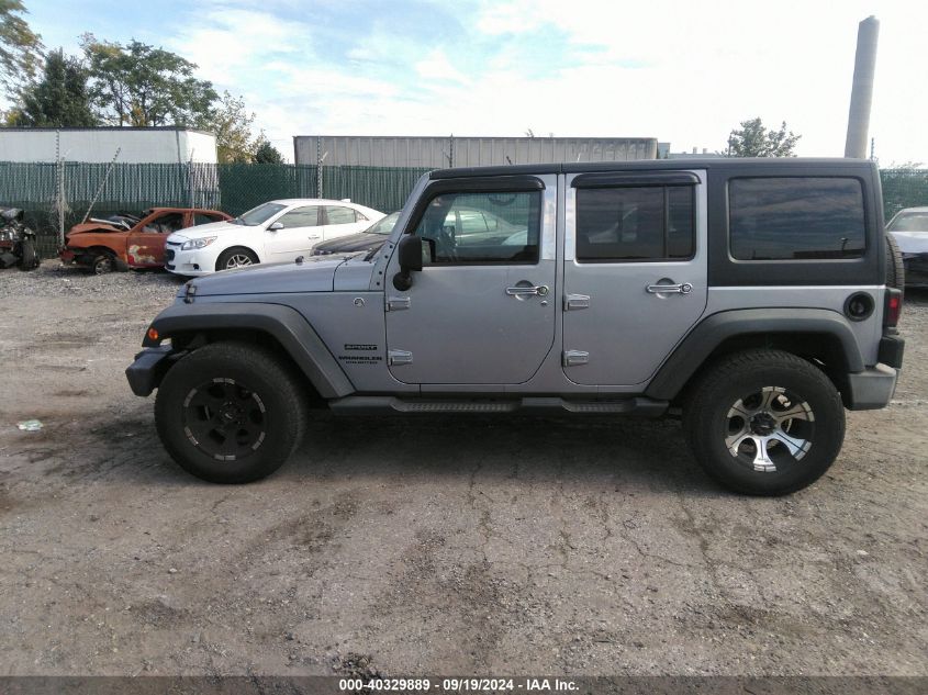 2014 Jeep Wrangler Unlimited Sport VIN: 1C4BJWDG8EL139637 Lot: 40329889