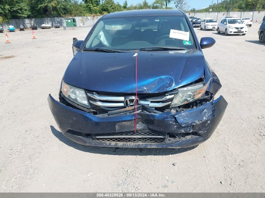 2016 Honda Odyssey Se VIN: 5FNRL5H3XGB035053 Lot: 40329926