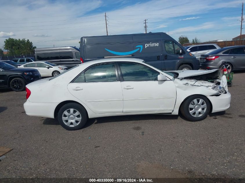 2003 Toyota Camry Le VIN: 4T1BE32K63U203168 Lot: 40330000