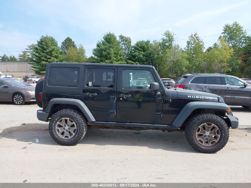 2013 Jeep Wrangler Unlimited Rubicon VIN: 1C4BJWFG8DL646436 Lot: 40330013