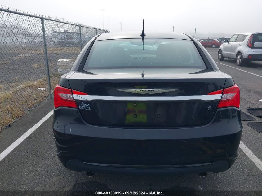 2013 Chrysler 200 Limited VIN: 1C3CCBCGXDN654929 Lot: 40330019