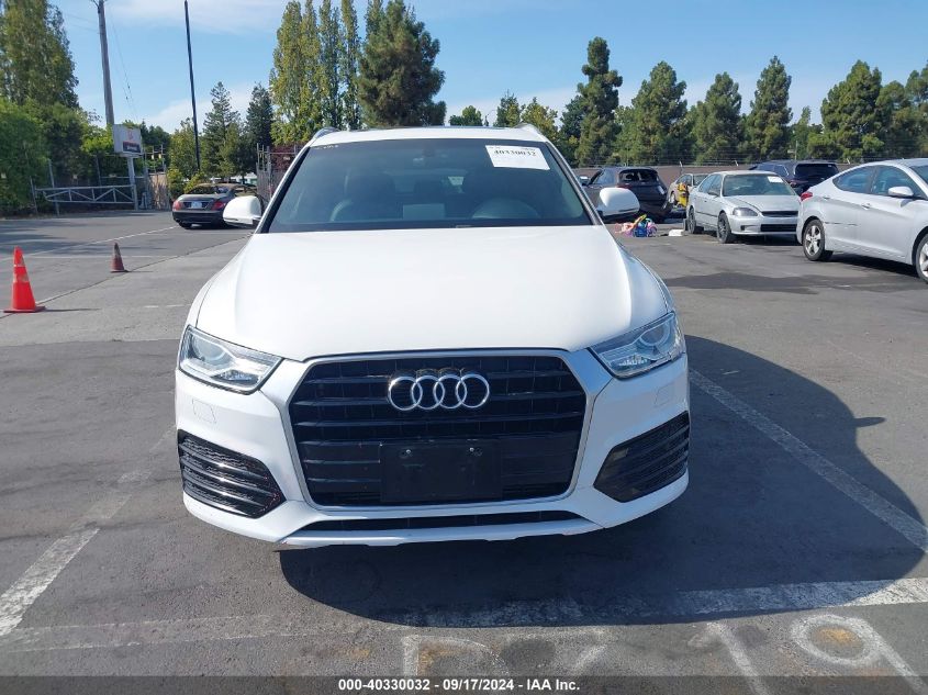 2018 Audi Q3 2.0T Premium/2.0T Sport Premium VIN: WA1BCCFS9JR007904 Lot: 40330032