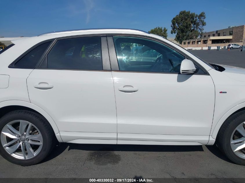 2018 Audi Q3 2.0T Premium/2.0T Sport Premium VIN: WA1BCCFS9JR007904 Lot: 40330032