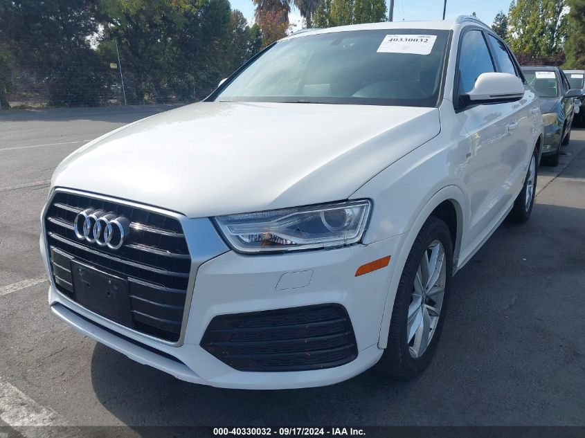 2018 Audi Q3 2.0T Premium/2.0T Sport Premium VIN: WA1BCCFS9JR007904 Lot: 40330032