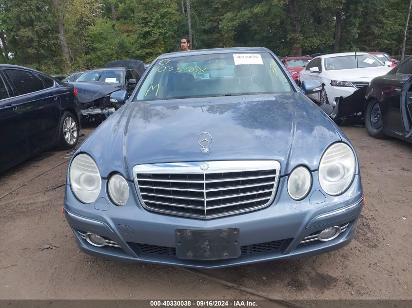 2007 Mercedes-Benz E 350 VIN: WDBUF56X27B109767 Lot: 40330038