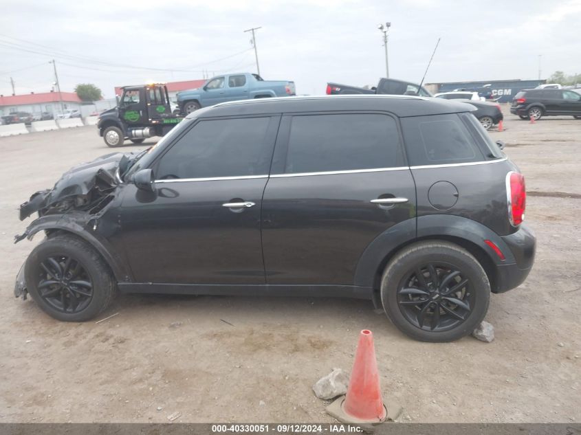 2016 Mini Countryman Cooper VIN: WMWZB3C58GWR49603 Lot: 40330051