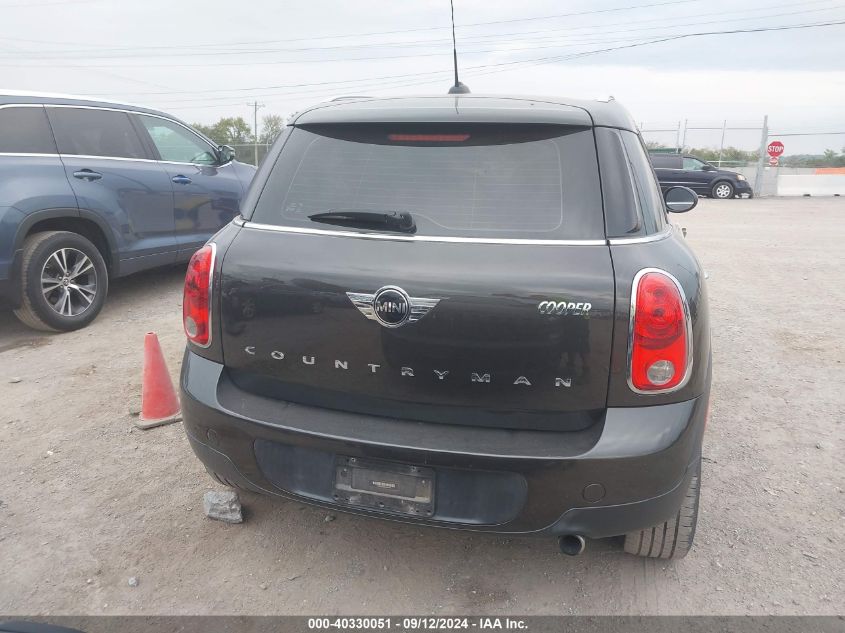 2016 Mini Countryman Cooper VIN: WMWZB3C58GWR49603 Lot: 40330051