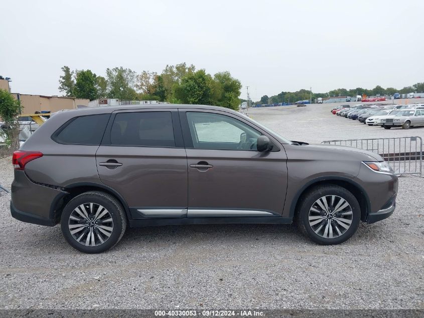 2019 Mitsubishi Outlander Es VIN: JA4AD2A38KZ006649 Lot: 40330053