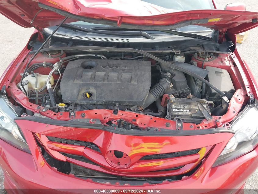 2011 Toyota Corolla S VIN: 2T1BU4EE8BC681526 Lot: 40330069