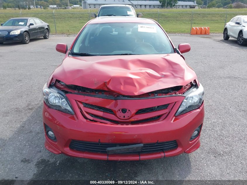 2011 Toyota Corolla S VIN: 2T1BU4EE8BC681526 Lot: 40330069