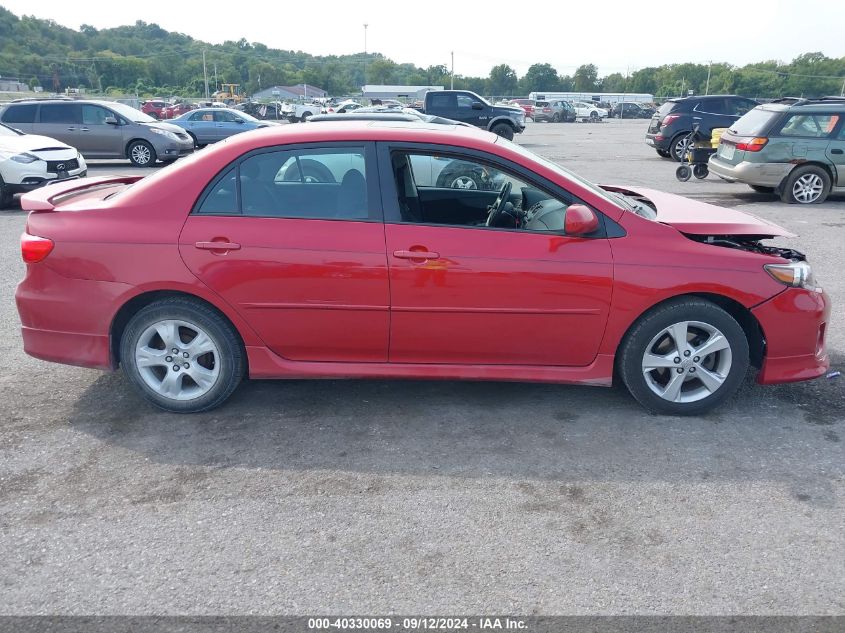 2011 Toyota Corolla S VIN: 2T1BU4EE8BC681526 Lot: 40330069