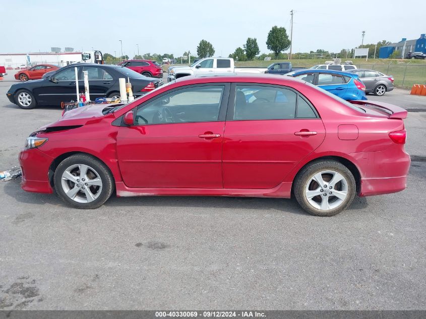 2011 Toyota Corolla S VIN: 2T1BU4EE8BC681526 Lot: 40330069