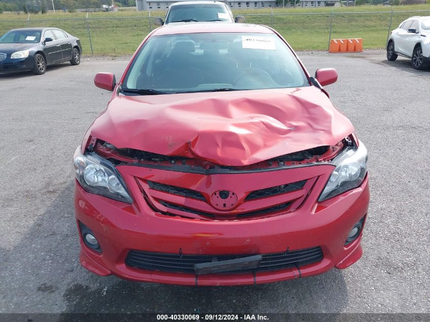 2011 Toyota Corolla S VIN: 2T1BU4EE8BC681526 Lot: 40330069