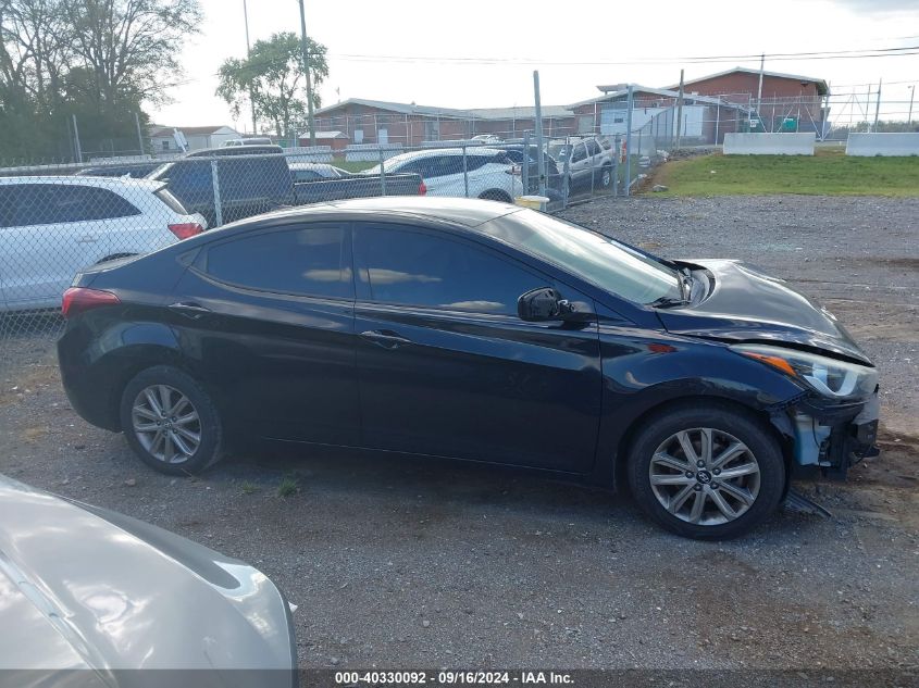 2014 Hyundai Elantra Se VIN: 5NPDH4AE0EH532144 Lot: 40330092