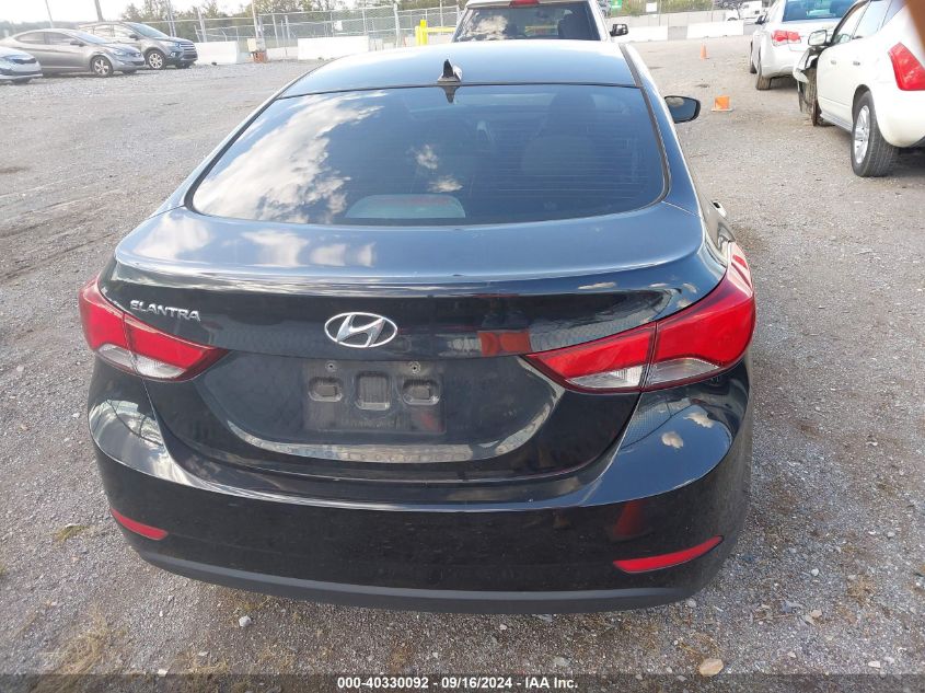 2014 Hyundai Elantra Se VIN: 5NPDH4AE0EH532144 Lot: 40330092