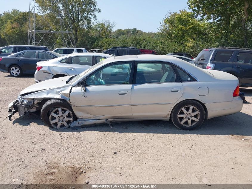 2001 Toyota Avalon Xls VIN: 4T1BF28B61U173021 Lot: 40330134