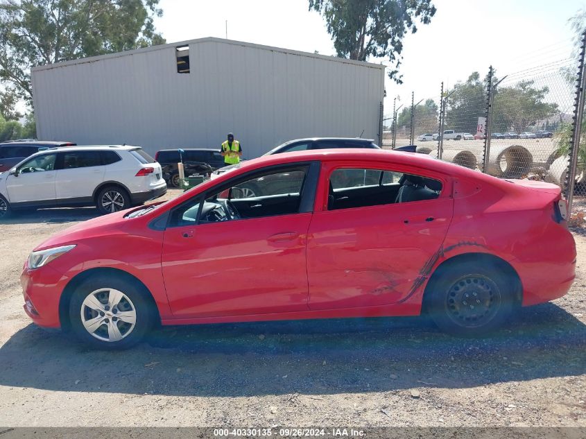 1G1BC5SM1H7145816 2017 Chevrolet Cruze Ls