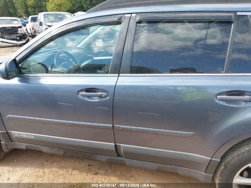 2013 Subaru Outback 2.5I Premium VIN: 4S4BRCGC6D3238788 Lot: 40330147