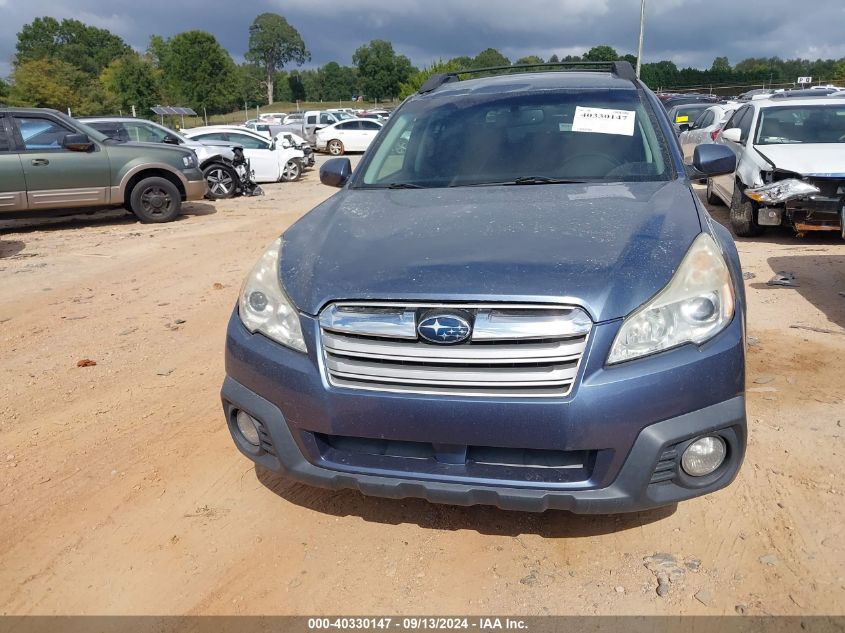 2013 Subaru Outback 2.5I Premium VIN: 4S4BRCGC6D3238788 Lot: 40330147